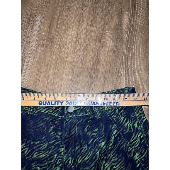 I.AM.GIA Sinead Flared Cargo Jeans Tiger Green S 26x28 - Picture 6 of 6